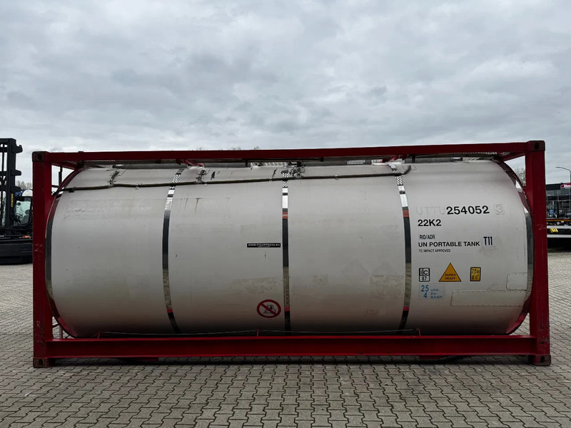 CIMC 20FT ISO, 25.080L / 1-COMP / 3 BAFFELS / T12 / 4 manholes / ADR valid until 02/2027 - Lagertank: das Bild 3 CIMC 20FT ISO, 25.080L / 1-COMP / 3 BAFFELS / T12 / 4 manholes / ADR valid until 02/2027 - Lagertank: das Bild 3