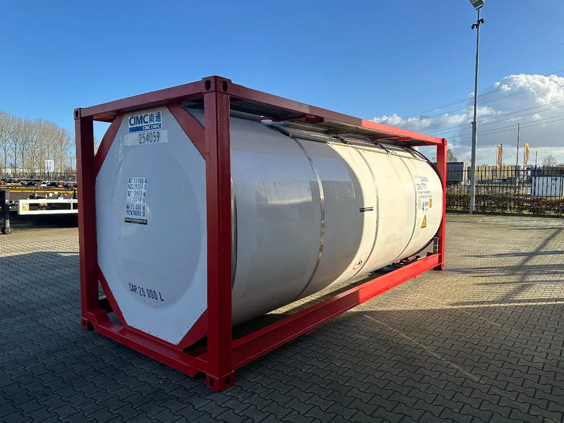 CIMC 20FT ISO, 25.080L / 1-COMP / 3 BAFFELS / T12 / 4 manholes / ADR valid until 12/2026 - Lagertank: das Bild 4 CIMC 20FT ISO, 25.080L / 1-COMP / 3 BAFFELS / T12 / 4 manholes / ADR valid until 12/2026 - Lagertank: das Bild 4