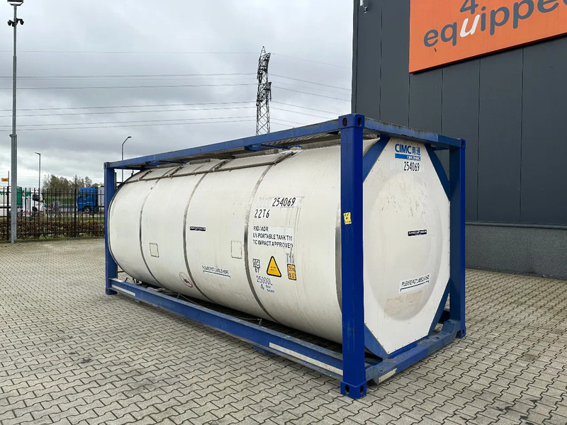CIMC 20FT ISO, 25.090L / 1-COMP / 3 BAFFELS / T12 / 4 manholes / ADR valid until 06/2027 - Lagertank: das Bild 4 CIMC 20FT ISO, 25.090L / 1-COMP / 3 BAFFELS / T12 / 4 manholes / ADR valid until 06/2027 - Lagertank: das Bild 4