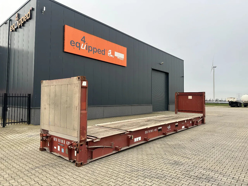 CIMC 40FT FLATRACK FLUSH FOLDING / CSC: 10/2027 / 10x available - Seecontainer: das Bild 1 CIMC 40FT FLATRACK FLUSH FOLDING / CSC: 10/2027 / 10x available - Seecontainer: das Bild 1