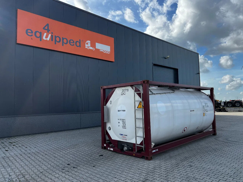 CIMC UNUSED, BOTH FOOD STUFF/CHEMICAL USE, 20FT ISO, 25.000L, L4BN, UN Portable, T11, test: 12-2026 - Lagertank: das Bild 1 CIMC UNUSED, BOTH FOOD STUFF/CHEMICAL USE, 20FT ISO, 25.000L, L4BN, UN Portable, T11, test: 12-2026 - Lagertank: das Bild 1
