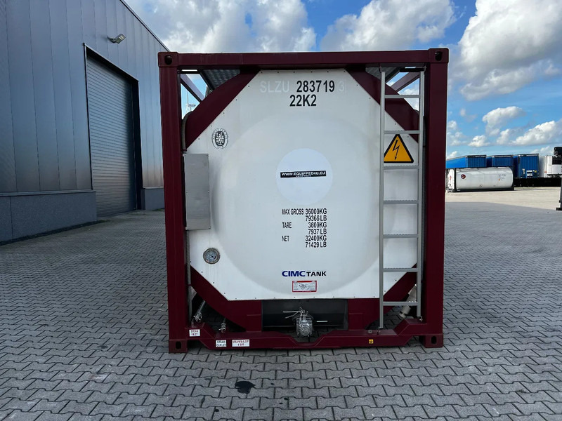CIMC UNUSED, BOTH FOOD STUFF/CHEMICAL USE, 20FT ISO, 25.000L, L4BN, UN Portable, T11, test: 12-2026 - Lagertank: das Bild 5 CIMC UNUSED, BOTH FOOD STUFF/CHEMICAL USE, 20FT ISO, 25.000L, L4BN, UN Portable, T11, test: 12-2026 - Lagertank: das Bild 5
