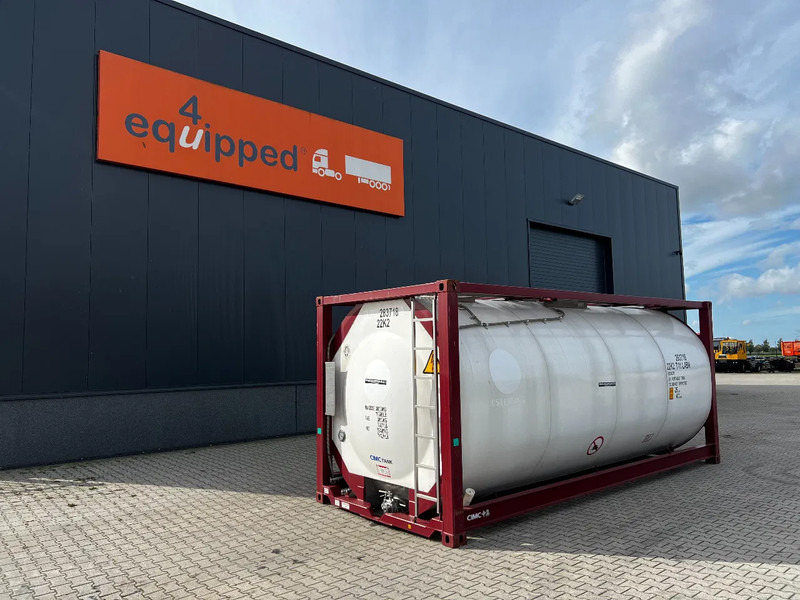 CIMC UNUSED, BOTH FOOD STUFF/CHEMICAL USE, 20FT ISO, 25.000L, L4BN, UN Portable, T11, test: 12-2026 - Lagertank: das Bild 1 CIMC UNUSED, BOTH FOOD STUFF/CHEMICAL USE, 20FT ISO, 25.000L, L4BN, UN Portable, T11, test: 12-2026 - Lagertank: das Bild 1