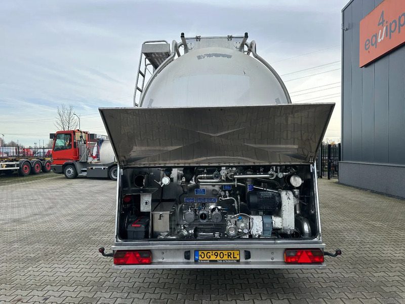Feldbinder LEBENSMITTEL / LEVENSMIDDELEN FOOD / 33.500L / 3-COMP / PUMPE / INOX / NL-trailer / APK: 10-2026 - Tankauflieger: das Bild 5 Feldbinder LEBENSMITTEL / LEVENSMIDDELEN FOOD / 33.500L / 3-COMP / PUMPE / INOX / NL-trailer / APK: 10-2026 - Tankauflieger: das Bild 5