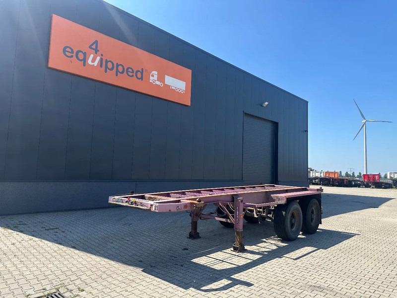 Flandria BLATT / SPRING / BLAD / LAMES, 20FT - Container/ Wechselfahrgestell Auflieger: das Bild 1 Flandria BLATT / SPRING / BLAD / LAMES, 20FT - Container/ Wechselfahrgestell Auflieger: das Bild 1