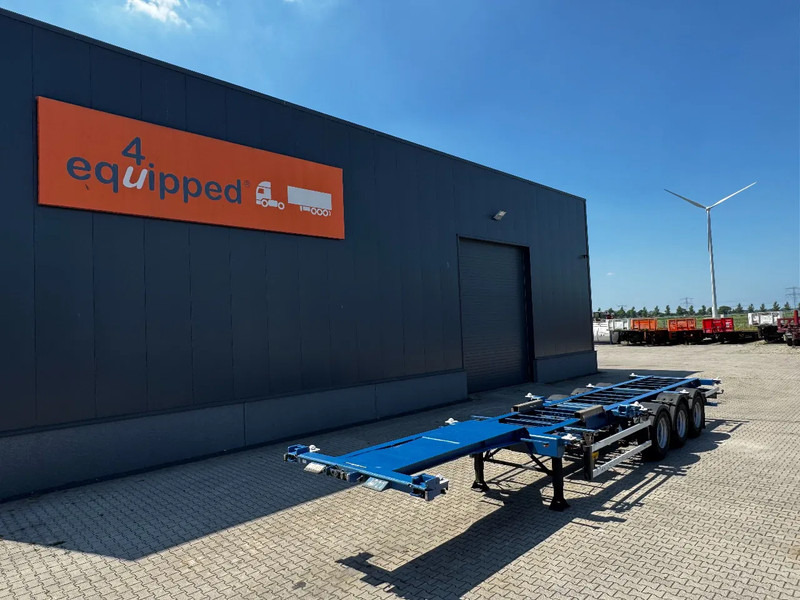 Groenewegen 40FT HC-chassis, BPW+Drum, liftaxle, NL-Chassis - Container/ Wechselfahrgestell Auflieger: das Bild 1 Groenewegen 40FT HC-chassis, BPW+Drum, liftaxle, NL-Chassis - Container/ Wechselfahrgestell Auflieger: das Bild 1