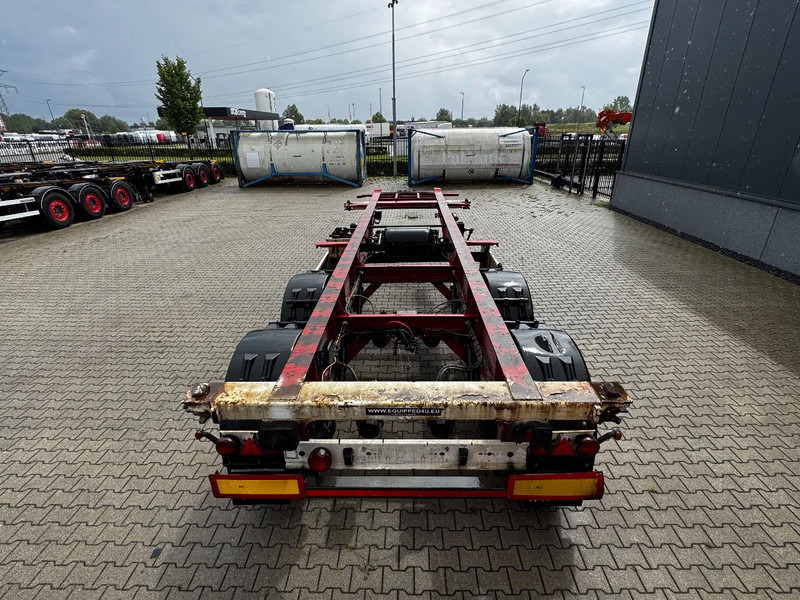 Krone 2-axle 20FT chassis, BPW + drumbrakes, airsuspension, empty weight: 3.180kg, 2x available - Container/ Wechselfahrgestell Auflieger: das Bild 4 Krone 2-axle 20FT chassis, BPW + drumbrakes, airsuspension, empty weight: 3.180kg, 2x available - Container/ Wechselfahrgestell Auflieger: das Bild 4