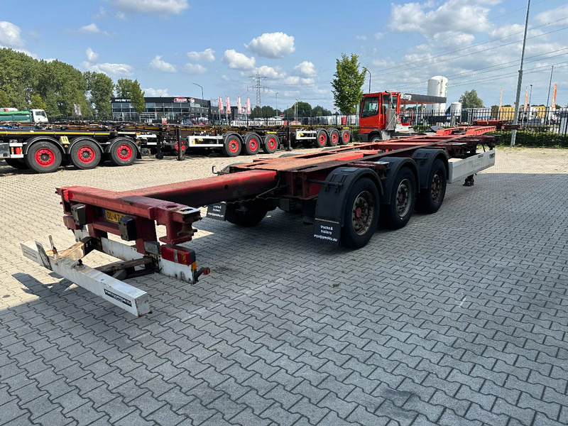 Krone 45FT HC, SAF + disc, extendable front+ rear+ bumper, NL-chassis - Container/ Wechselfahrgestell Auflieger: das Bild 5 Krone 45FT HC, SAF + disc, extendable front+ rear+ bumper, NL-chassis - Container/ Wechselfahrgestell Auflieger: das Bild 5