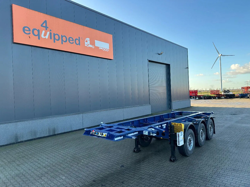 Krone NEW / DIRECT AVAILABLE 20FT ADR-CHASSIS, EMPTY WEIGHT: 3.470kg, DISCBRAKES, LIFTAXLE, 2x available - Container/ Wechselfahrgestell Auflieger: das Bild 1 Krone NEW / DIRECT AVAILABLE 20FT ADR-CHASSIS, EMPTY WEIGHT: 3.470kg, DISCBRAKES, LIFTAXLE, 2x available - Container/ Wechselfahrgestell Auflieger: das Bild 1