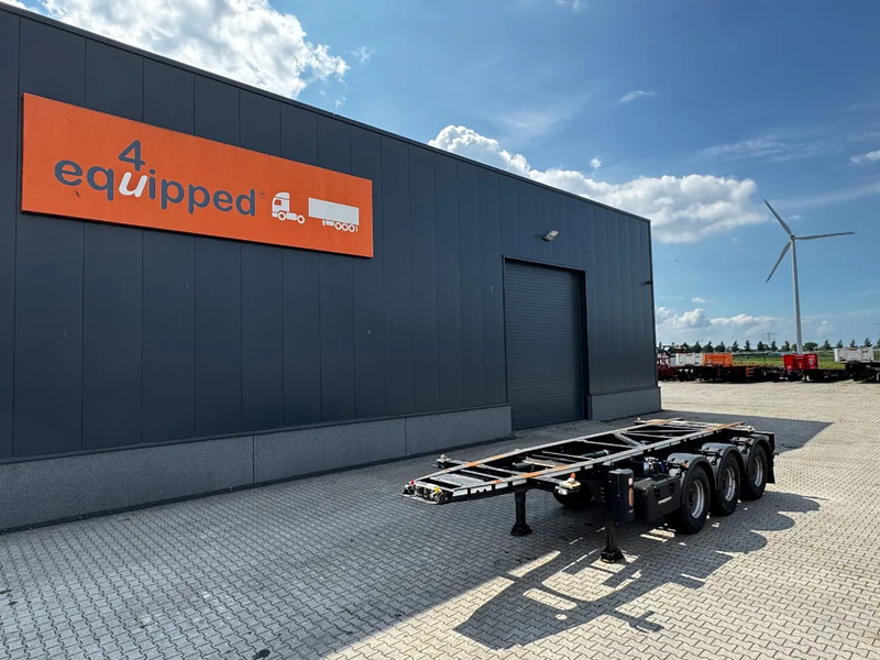 LAG 20FT, empty weight 3.540kg, BPW, ADR (EXII, EXII, FL, AT), NL, APK/ADR: 01/2026, very good tyres - Container/ Wechselfahrgestell Auflieger: das Bild 1 LAG 20FT, empty weight 3.540kg, BPW, ADR (EXII, EXII, FL, AT), NL, APK/ADR: 01/2026, very good tyres - Container/ Wechselfahrgestell Auflieger: das Bild 1