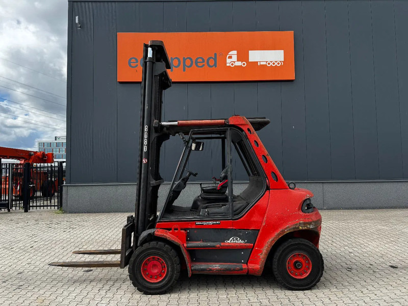 Linde H80D FORKLIFT, 8000KG, duplex, 6 cil. Deutz diesel, 14.934hrs, - Dieselstapler: das Bild 2 Linde H80D FORKLIFT, 8000KG, duplex, 6 cil. Deutz diesel, 14.934hrs, - Dieselstapler: das Bild 2