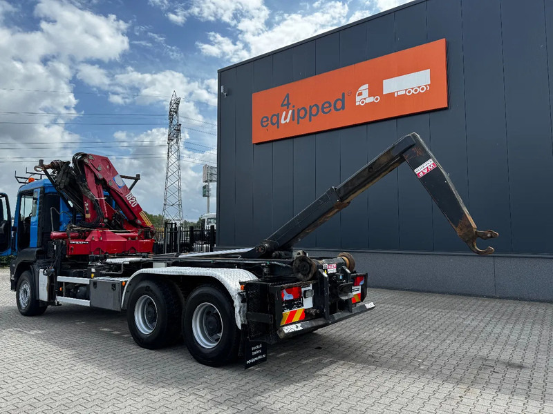 MAN TGS 33.440 6x4, EURO-4, HMF 1823 Crane + VDL HOOK, full spring, manual gearbox, MOT 03/2026 - Abrollkipper, Autokran: das Bild 5 MAN TGS 33.440 6x4, EURO-4, HMF 1823 Crane + VDL HOOK, full spring, manual gearbox, MOT 03/2026 - Abrollkipper, Autokran: das Bild 5