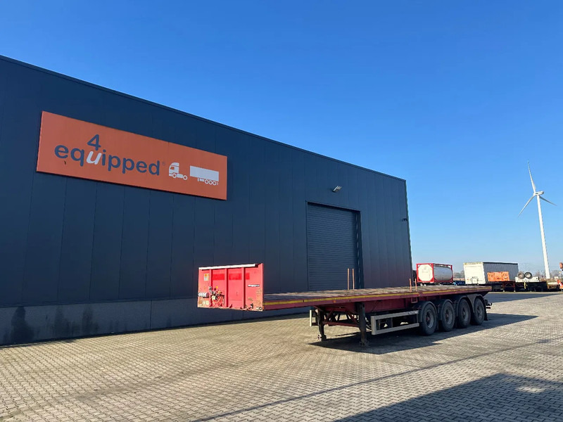 MOL 62 tons Ballast trailer, 4 axles, 2 steering axles, Belgium- trailer, 70% tyres - Pritschenauflieger/ Plattformauflieger: das Bild 1 MOL 62 tons Ballast trailer, 4 axles, 2 steering axles, Belgium- trailer, 70% tyres - Pritschenauflieger/ Plattformauflieger: das Bild 1