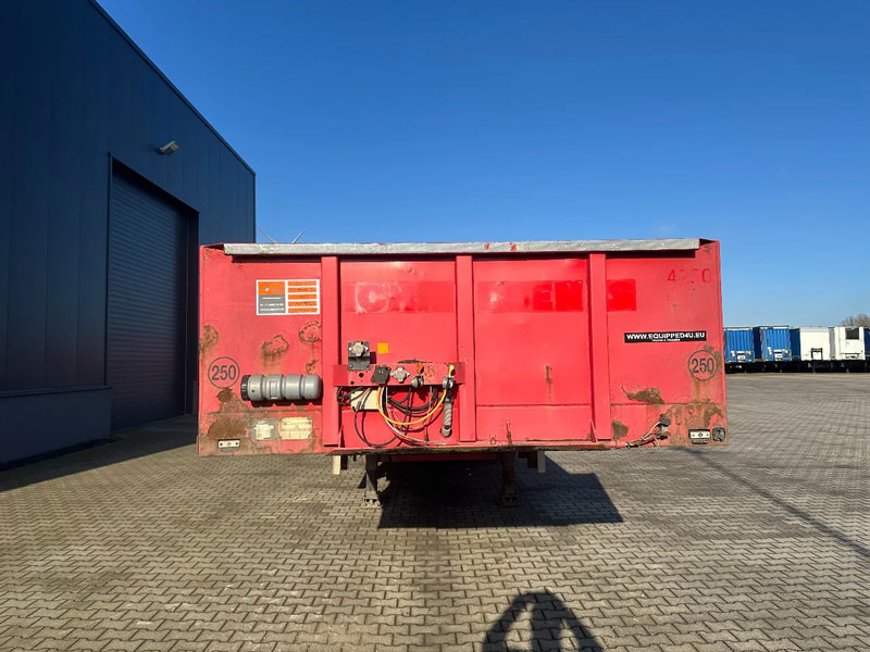 MOL 62 tons Ballast trailer, 4 axles, 2 steering axles, Belgium- trailer, very good tyres - Pritschenauflieger/ Plattformauflieger: das Bild 4 MOL 62 tons Ballast trailer, 4 axles, 2 steering axles, Belgium- trailer, very good tyres - Pritschenauflieger/ Plattformauflieger: das Bild 4