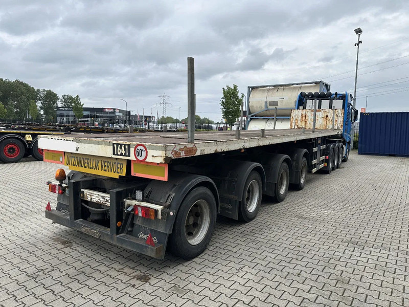Nooteboom OVB-73-04, 73 tons 4-axle Ballast trailer, 3 hydraulic steering axles, 75% tyres, MOT 03/2026 - Pritschenauflieger/ Plattformauflieger: das Bild 5 Nooteboom OVB-73-04, 73 tons 4-axle Ballast trailer, 3 hydraulic steering axles, 75% tyres, MOT 03/2026 - Pritschenauflieger/ Plattformauflieger: das Bild 5