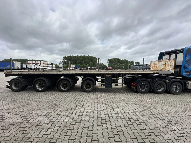 Nooteboom OVB-73-04, 73 tons Ballast trailer, 4 axles, 3 hydraulic steering axles, 75% tyres, MOT 03/2026 - Pritschenauflieger/ Plattformauflieger: das Bild 3 Nooteboom OVB-73-04, 73 tons Ballast trailer, 4 axles, 3 hydraulic steering axles, 75% tyres, MOT 03/2026 - Pritschenauflieger/ Plattformauflieger: das Bild 3