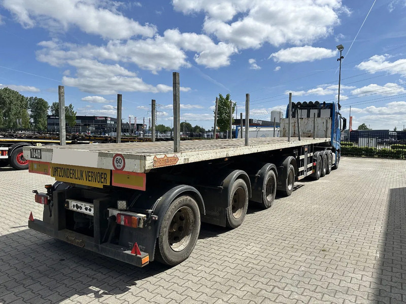 Nooteboom OVB-73-04, 73 tons Ballast trailer, 4 axles, 3 hydraulic steering axles - Pritschenauflieger/ Plattformauflieger: das Bild 4 Nooteboom OVB-73-04, 73 tons Ballast trailer, 4 axles, 3 hydraulic steering axles - Pritschenauflieger/ Plattformauflieger: das Bild 4