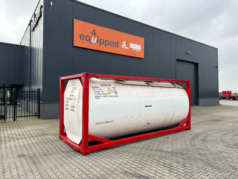 SINGAMAS 20FT ISO, 26.000L/1-COMP/3 BAFFELS/3 manholes, 5Y inspection: 06/2027 - Tankcontainer: das Bild 1 SINGAMAS 20FT ISO, 26.000L/1-COMP/3 BAFFELS/3 manholes, 5Y inspection: 06/2027 - Tankcontainer: das Bild 1