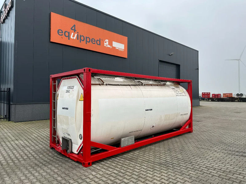 SINGAMAS 20FT ISO, 26.000L/1-COMP/3 BAFFELS/3 manholes, 5Y inspection: 06/2027 - Tankcontainer: das Bild 1 SINGAMAS 20FT ISO, 26.000L/1-COMP/3 BAFFELS/3 manholes, 5Y inspection: 06/2027 - Tankcontainer: das Bild 1