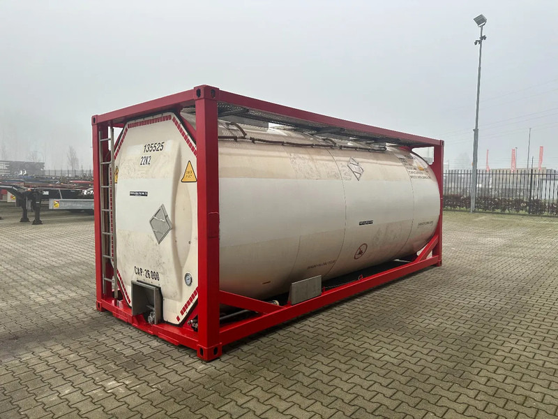 SINGAMAS 20FT ISO, 26.000L/1-COMP/3 BAFFELS/3 manholes, 5Y inspection: 06/2027 - Tankcontainer: das Bild 4 SINGAMAS 20FT ISO, 26.000L/1-COMP/3 BAFFELS/3 manholes, 5Y inspection: 06/2027 - Tankcontainer: das Bild 4
