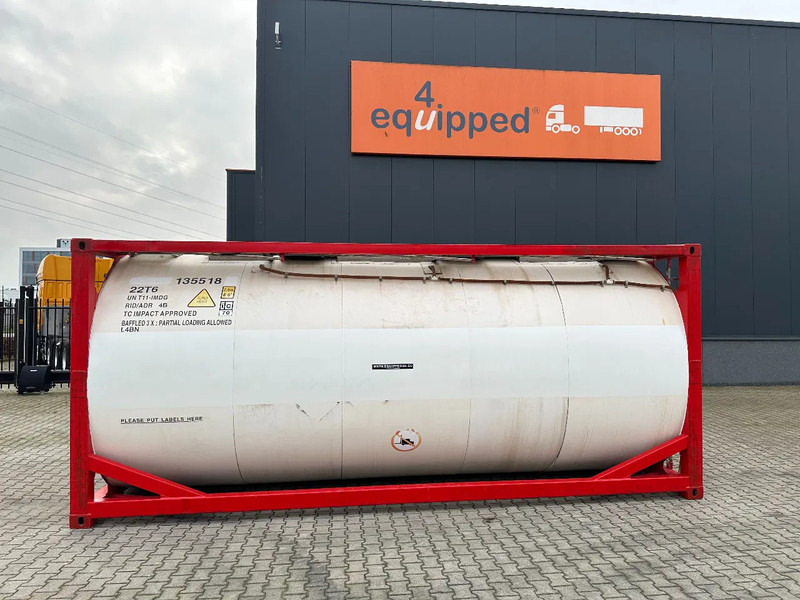 SINGAMAS 20FT ISO, 26.000L/1-COMP/3 BAFFELS/3 manholes, 5Y inspection: 06/2027 - Tankcontainer: das Bild 2 SINGAMAS 20FT ISO, 26.000L/1-COMP/3 BAFFELS/3 manholes, 5Y inspection: 06/2027 - Tankcontainer: das Bild 2