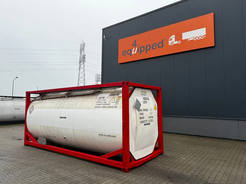 SINGAMAS 20FT ISO, 26.000L/1-COMP/3 BAFFELS/3 manholes, 5Y inspection: 07/2027 - Tankcontainer: das Bild 3 SINGAMAS 20FT ISO, 26.000L/1-COMP/3 BAFFELS/3 manholes, 5Y inspection: 07/2027 - Tankcontainer: das Bild 3