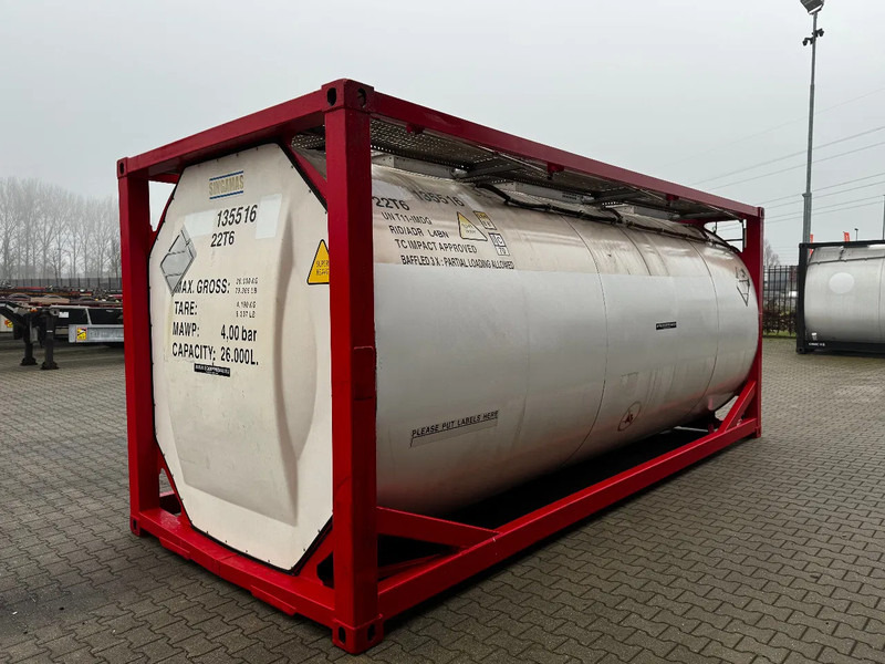SINGAMAS 20FT ISO, 26.000L/1-COMP/3 BAFFELS/3 manholes, 5Y inspection: 07/2027 - Tankcontainer: das Bild 5 SINGAMAS 20FT ISO, 26.000L/1-COMP/3 BAFFELS/3 manholes, 5Y inspection: 07/2027 - Tankcontainer: das Bild 5