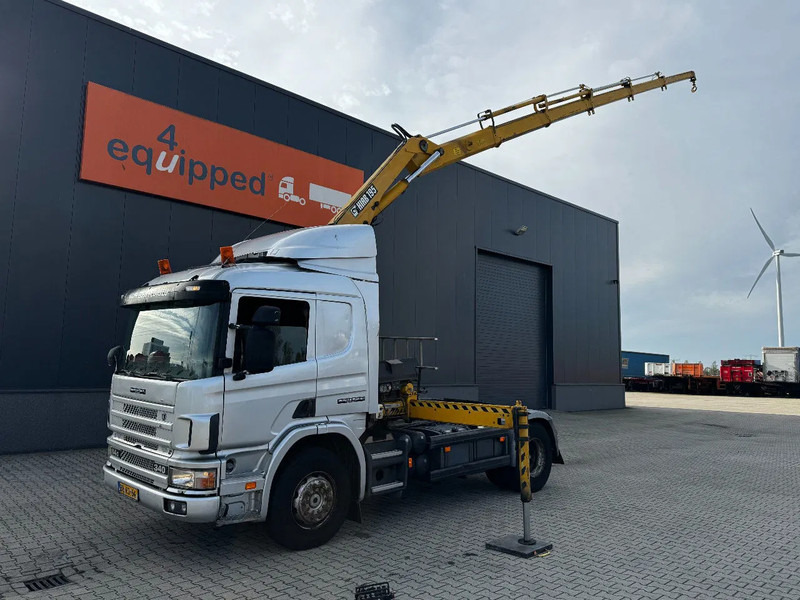 Scania P114-340 + HIAB 19-5 crane + remote / Euro-3 / 3 pedals / NL-truck / APK: 12-2025 - Autokran: das Bild 3 Scania P114-340 + HIAB 19-5 crane + remote / Euro-3 / 3 pedals / NL-truck / APK: 12-2025 - Autokran: das Bild 3
