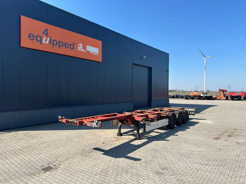 Schmitz Cargobull 40FT HC-chassis, disc, liftaxle, extendable at the rear - Container/ Wechselfahrgestell Auflieger: das Bild 1 Schmitz Cargobull 40FT HC-chassis, disc, liftaxle, extendable at the rear - Container/ Wechselfahrgestell Auflieger: das Bild 1