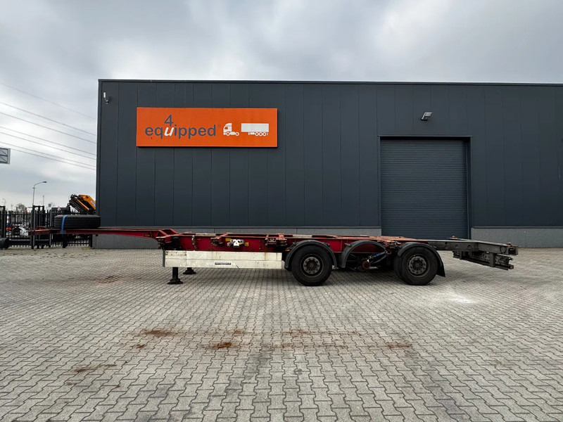 Schmitz Cargobull 40FT HC-chassis, disc, liftaxle, extendable at the rear, WITH WORK!!! - Container/ Wechselfahrgestell Auflieger: das Bild 2 Schmitz Cargobull 40FT HC-chassis, disc, liftaxle, extendable at the rear, WITH WORK!!! - Container/ Wechselfahrgestell Auflieger: das Bild 2