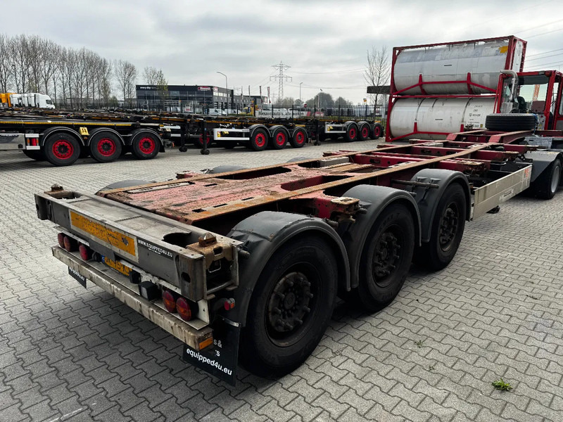 Schmitz Cargobull 40FT HC-chassis, disc, liftaxle, extendable at the rear, WITH WORK!!! - Container/ Wechselfahrgestell Auflieger: das Bild 4 Schmitz Cargobull 40FT HC-chassis, disc, liftaxle, extendable at the rear, WITH WORK!!! - Container/ Wechselfahrgestell Auflieger: das Bild 4