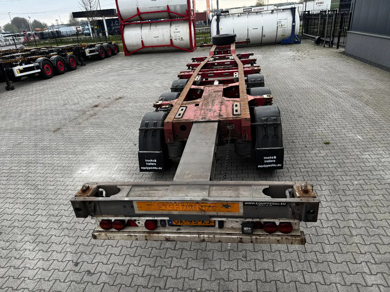 Schmitz Cargobull 40FT HC-chassis, disc, liftaxle, extendable at the rear, WITH WORK!!! - Container/ Wechselfahrgestell Auflieger: das Bild 5 Schmitz Cargobull 40FT HC-chassis, disc, liftaxle, extendable at the rear, WITH WORK!!! - Container/ Wechselfahrgestell Auflieger: das Bild 5