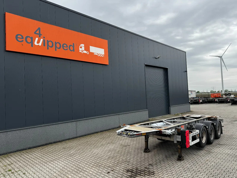 Van Hool 20FT /20FT SWAP ADR (EX/II, EX/III, FL, OX, AT), BPW, disc brakes, liftaxle, galvanized, ALCOA, NL-Chassis, empty weight 3.300KG - Container/ Wechselfahrgestell Auflieger: das Bild 1 Van Hool 20FT /20FT SWAP ADR (EX/II, EX/III, FL, OX, AT), BPW, disc brakes, liftaxle, galvanized, ALCOA, NL-Chassis, empty weight 3.300KG - Container/ Wechselfahrgestell Auflieger: das Bild 1
