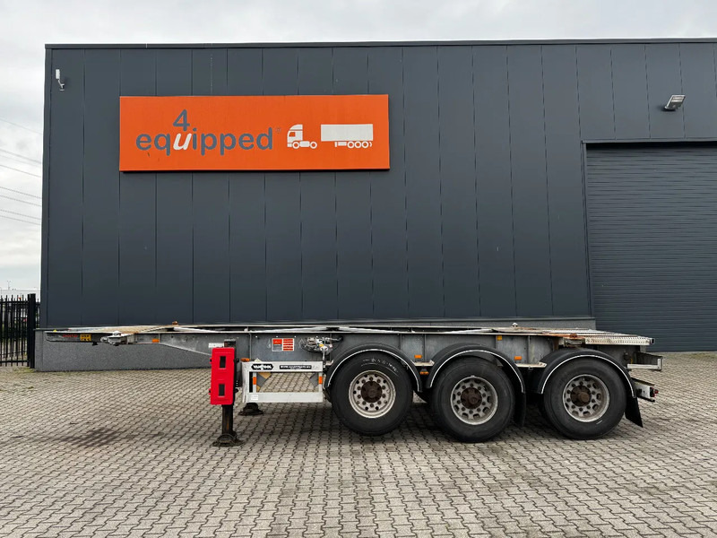 Van Hool 20FT /20FT SWAP ADR (EX/II, EX/III, FL, OX, AT), BPW, disc brakes, liftaxle, galvanized, ALCOA, NL-Chassis, empty weight 3.300KG - Container/ Wechselfahrgestell Auflieger: das Bild 2 Van Hool 20FT /20FT SWAP ADR (EX/II, EX/III, FL, OX, AT), BPW, disc brakes, liftaxle, galvanized, ALCOA, NL-Chassis, empty weight 3.300KG - Container/ Wechselfahrgestell Auflieger: das Bild 2