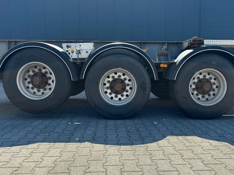 Container/ Wechselfahrgestell Auflieger Van Hool 20FT/30FT, ADR (EX/II, EX/III, FL, AT), BPW + drum, ALCOA, galvanized, liftaxle, NL-Chassis, 80% tyres: das Bild 12