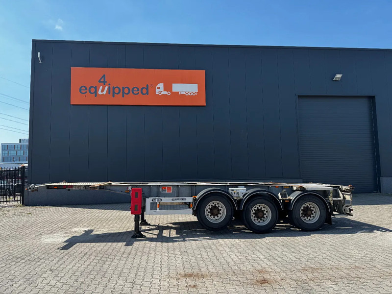 Van Hool 20FT/30FT, ADR (EX/II, EX/III, FL, AT), BPW + drum, ALCOA, galvanized, liftaxle, NL-Chassis - Container/ Wechselfahrgestell Auflieger: das Bild 2 Van Hool 20FT/30FT, ADR (EX/II, EX/III, FL, AT), BPW + drum, ALCOA, galvanized, liftaxle, NL-Chassis - Container/ Wechselfahrgestell Auflieger: das Bild 2