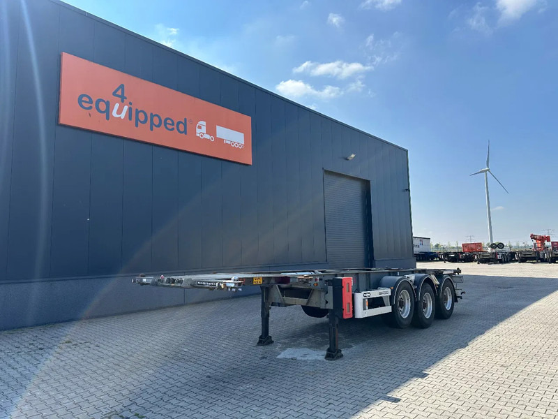 Van Hool 20FT/30FT, ADR (EX/II, EX/III, FL, AT), BPW + drum, ALCOA, galvanized, liftaxle, NL-Chassis - Container/ Wechselfahrgestell Auflieger: das Bild 1 Van Hool 20FT/30FT, ADR (EX/II, EX/III, FL, AT), BPW + drum, ALCOA, galvanized, liftaxle, NL-Chassis - Container/ Wechselfahrgestell Auflieger: das Bild 1