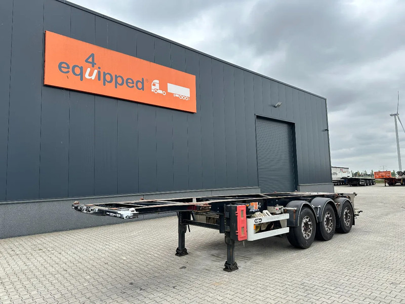 Van Hool 20FT/30FT, ADR (EX/II, EX/III, FL, OX AT), SAF + disc, liftaxle, NL-Chassis - Container/ Wechselfahrgestell Auflieger: das Bild 1 Van Hool 20FT/30FT, ADR (EX/II, EX/III, FL, OX AT), SAF + disc, liftaxle, NL-Chassis - Container/ Wechselfahrgestell Auflieger: das Bild 1