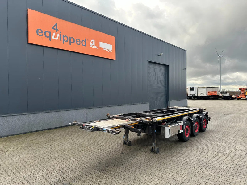 Van Hool 20FT, 66° Tipping-chassis, ADR (EX/II, EX/III, FL, AT), SAF, 2 liftaxles, 380V - Container/ Wechselfahrgestell Auflieger: das Bild 5 Van Hool 20FT, 66° Tipping-chassis, ADR (EX/II, EX/III, FL, AT), SAF, 2 liftaxles, 380V - Container/ Wechselfahrgestell Auflieger: das Bild 5