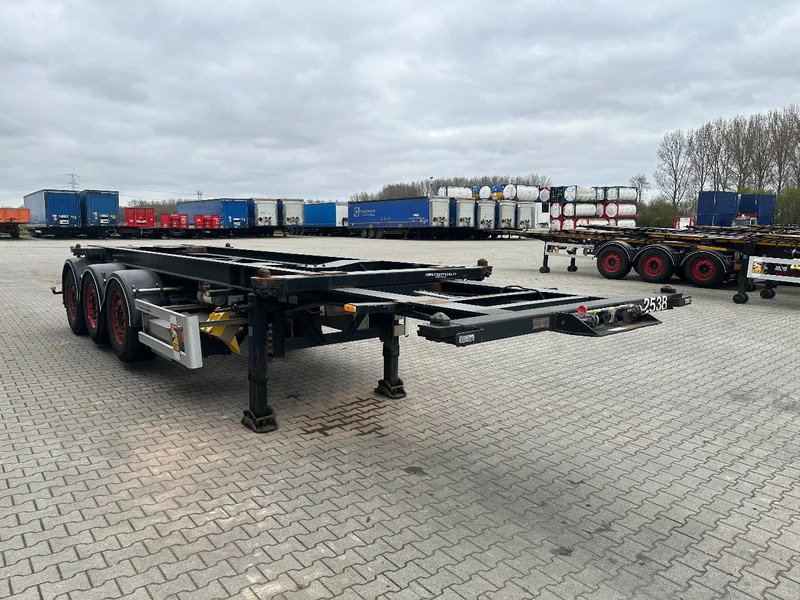 Van Hool 20FT Tipping-chassis, ADR (EX/II, EX/III, FL, AT, OX), SAF, 2 liftaxles - Container/ Wechselfahrgestell Auflieger: das Bild 5 Van Hool 20FT Tipping-chassis, ADR (EX/II, EX/III, FL, AT, OX), SAF, 2 liftaxles - Container/ Wechselfahrgestell Auflieger: das Bild 5