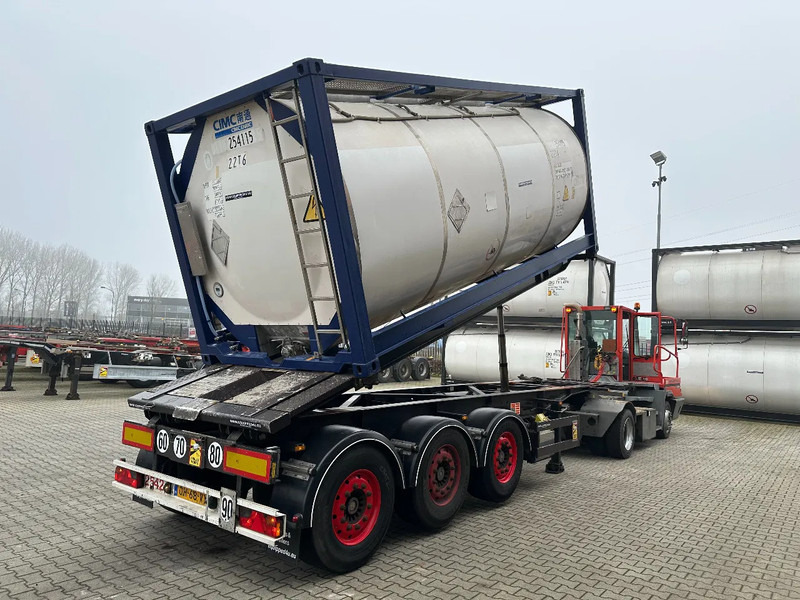 Van Hool 20FT Tipping-chassis, ADR (EX/II, EX/III, FL, AT), SAF, 2 liftaxles - Container/ Wechselfahrgestell Auflieger: das Bild 4 Van Hool 20FT Tipping-chassis, ADR (EX/II, EX/III, FL, AT), SAF, 2 liftaxles - Container/ Wechselfahrgestell Auflieger: das Bild 4