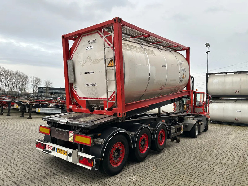 Van Hool 20FT Tipping-chassis, ADR (EX/II, EX/III, FL, AT), SAF + DISC, 2 liftaxles - Container/ Wechselfahrgestell Auflieger: das Bild 5 Van Hool 20FT Tipping-chassis, ADR (EX/II, EX/III, FL, AT), SAF + DISC, 2 liftaxles - Container/ Wechselfahrgestell Auflieger: das Bild 5