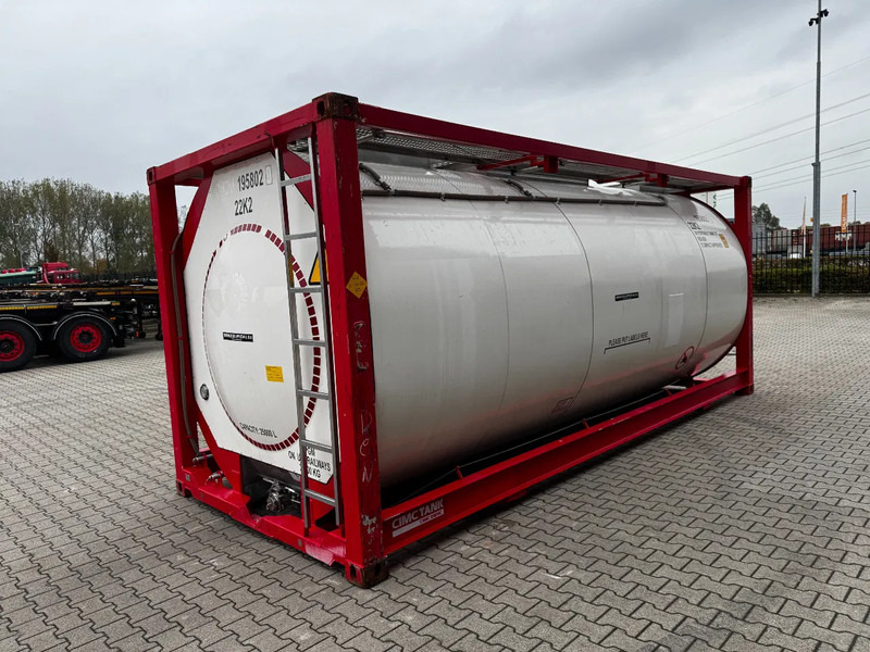 Welfit Oddy 20FT ISO, 24.990L / 1-COMP / 3 BAFFELS / T11 / 22K2 / 4 manholes / 5Y- + CSC-inspection valid until 04/2028 - Tankcontainer: das Bild 4 Welfit Oddy 20FT ISO, 24.990L / 1-COMP / 3 BAFFELS / T11 / 22K2 / 4 manholes / 5Y- + CSC-inspection valid until 04/2028 - Tankcontainer: das Bild 4