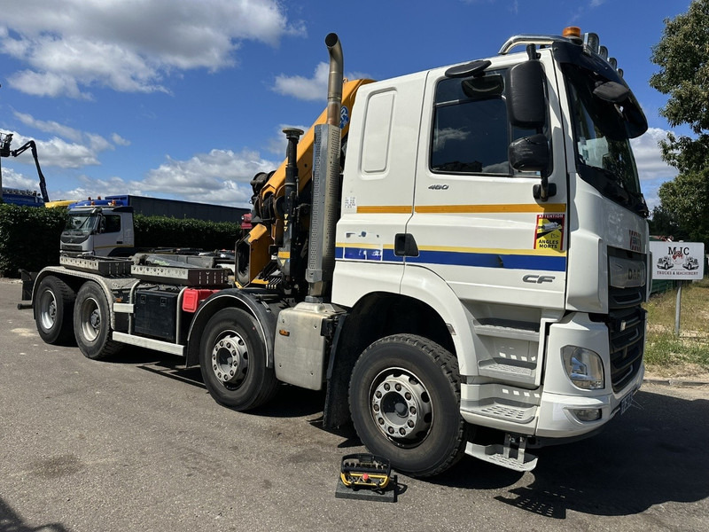 DAF CF 480 8x4 HOOKLIFT + CRANE (19m!) EFFER 205 / 6S + WINCH - RETARDER - *165.000km* - VERY NICE - Autokran: das Bild 2 DAF CF 480 8x4 HOOKLIFT + CRANE (19m!) EFFER 205 / 6S + WINCH - RETARDER - *165.000km* - VERY NICE - Autokran: das Bild 2