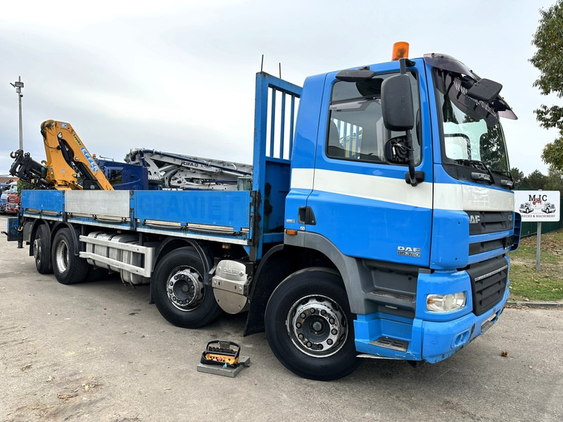 DAF CF 85.360 8x2 PLATFORM 7m35 + CRANE EFFER 165-3S + RADIO - MANUAL GEARBOX ZF - EURO 5 - BE TRUCK - Autokran: das Bild 2 DAF CF 85.360 8x2 PLATFORM 7m35 + CRANE EFFER 165-3S + RADIO - MANUAL GEARBOX ZF - EURO 5 - BE TRUCK - Autokran: das Bild 2