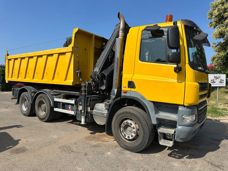 DAF CF 85.410 6X4 21T HOOKLIFT + CRANE HIAB 166-3 HIPRO + ROTATOR - 5/6F - RETARDER - TÜV 10/2025 - EURO 5 - BE TRUCK - Abrollkipper, Autokran: das Bild 2 DAF CF 85.410 6X4 21T HOOKLIFT + CRANE HIAB 166-3 HIPRO + ROTATOR - 5/6F - RETARDER - TÜV 10/2025 - EURO 5 - BE TRUCK - Abrollkipper, Autokran: das Bild 2