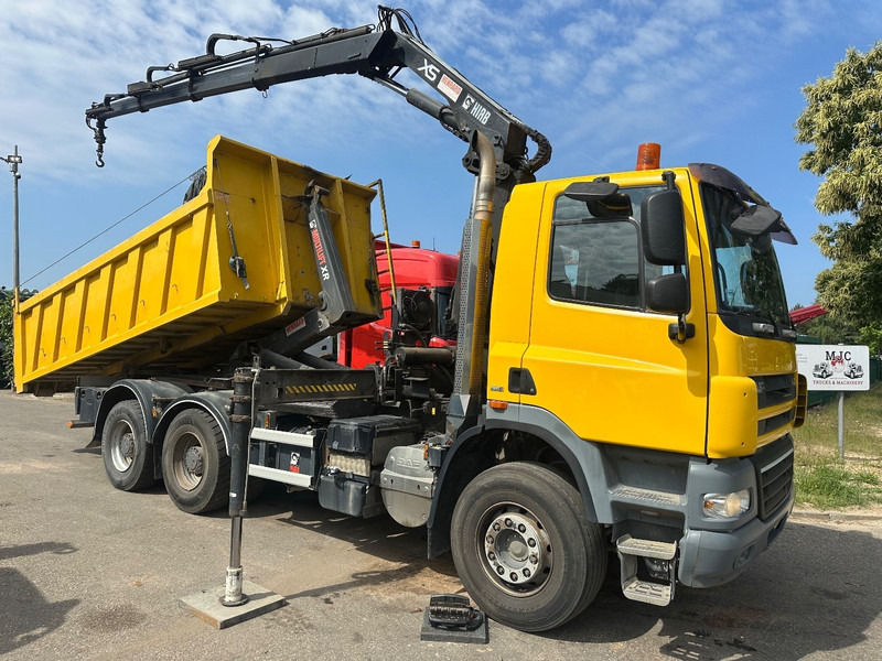 DAF CF 85.410 6X4 21T HOOKLIFT + CRANE HIAB 166-3 HIPRO + ROTATOR - 5/6F - RETARDER - TÜV 10/2025 - EURO 5 - BE TRUCK - Abrollkipper, Autokran: das Bild 1 DAF CF 85.410 6X4 21T HOOKLIFT + CRANE HIAB 166-3 HIPRO + ROTATOR - 5/6F - RETARDER - TÜV 10/2025 - EURO 5 - BE TRUCK - Abrollkipper, Autokran: das Bild 1