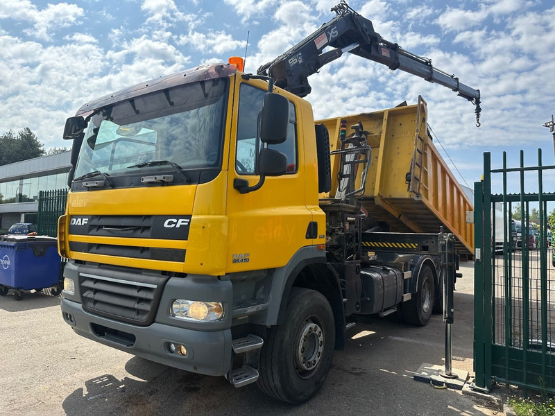 DAF CF 85.410 6X4 21T HOOKLIFT + CRANE HIAB 166-3 HIPRO + ROTATOR - 5/6F - RETARDER - TÜV 10/2025 - EURO 5 - BE TRUCK - Abrollkipper, Autokran: das Bild 4 DAF CF 85.410 6X4 21T HOOKLIFT + CRANE HIAB 166-3 HIPRO + ROTATOR - 5/6F - RETARDER - TÜV 10/2025 - EURO 5 - BE TRUCK - Abrollkipper, Autokran: das Bild 4