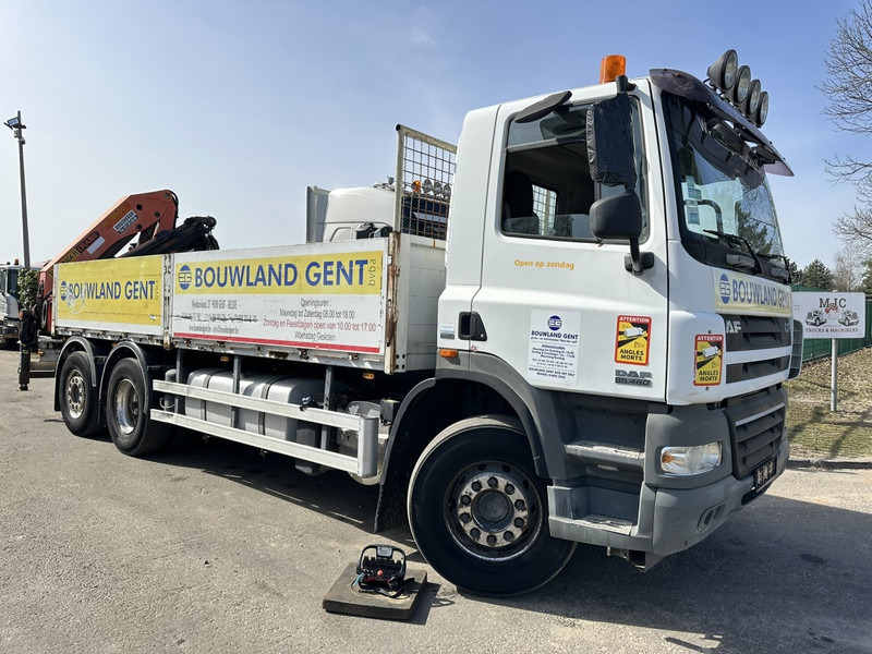 DAF CF 85.460 6x2 LIFT+LENK ACHSE + KRAN PALFINGER PK 18500 (3x) + RADIO + ROTATOR - EURO 5 - AS TRONIC - BE TRUCK - Pritsche LKW, Autokran: das Bild 1 DAF CF 85.460 6x2 LIFT+LENK ACHSE + KRAN PALFINGER PK 18500 (3x) + RADIO + ROTATOR - EURO 5 - AS TRONIC - BE TRUCK - Pritsche LKW, Autokran: das Bild 1