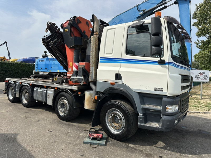 DAF CF 85.480 8x4 + CRANE PALFINGER PK90002 F (7x) - MANUAL ZF - RETARDER - BIG AXLES / HUB REDUCTION - STEEL SPRING - Autokran: das Bild 2 DAF CF 85.480 8x4 + CRANE PALFINGER PK90002 F (7x) - MANUAL ZF - RETARDER - BIG AXLES / HUB REDUCTION - STEEL SPRING - Autokran: das Bild 2